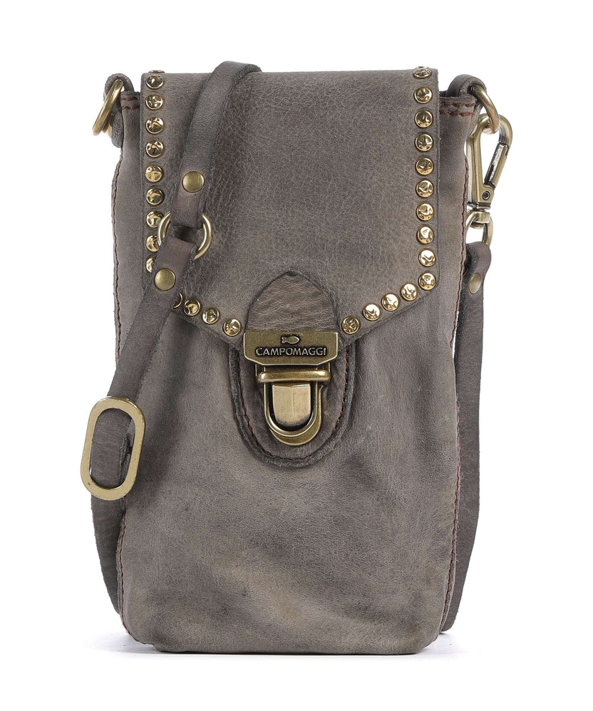 Campomaggi Phone bag cemento