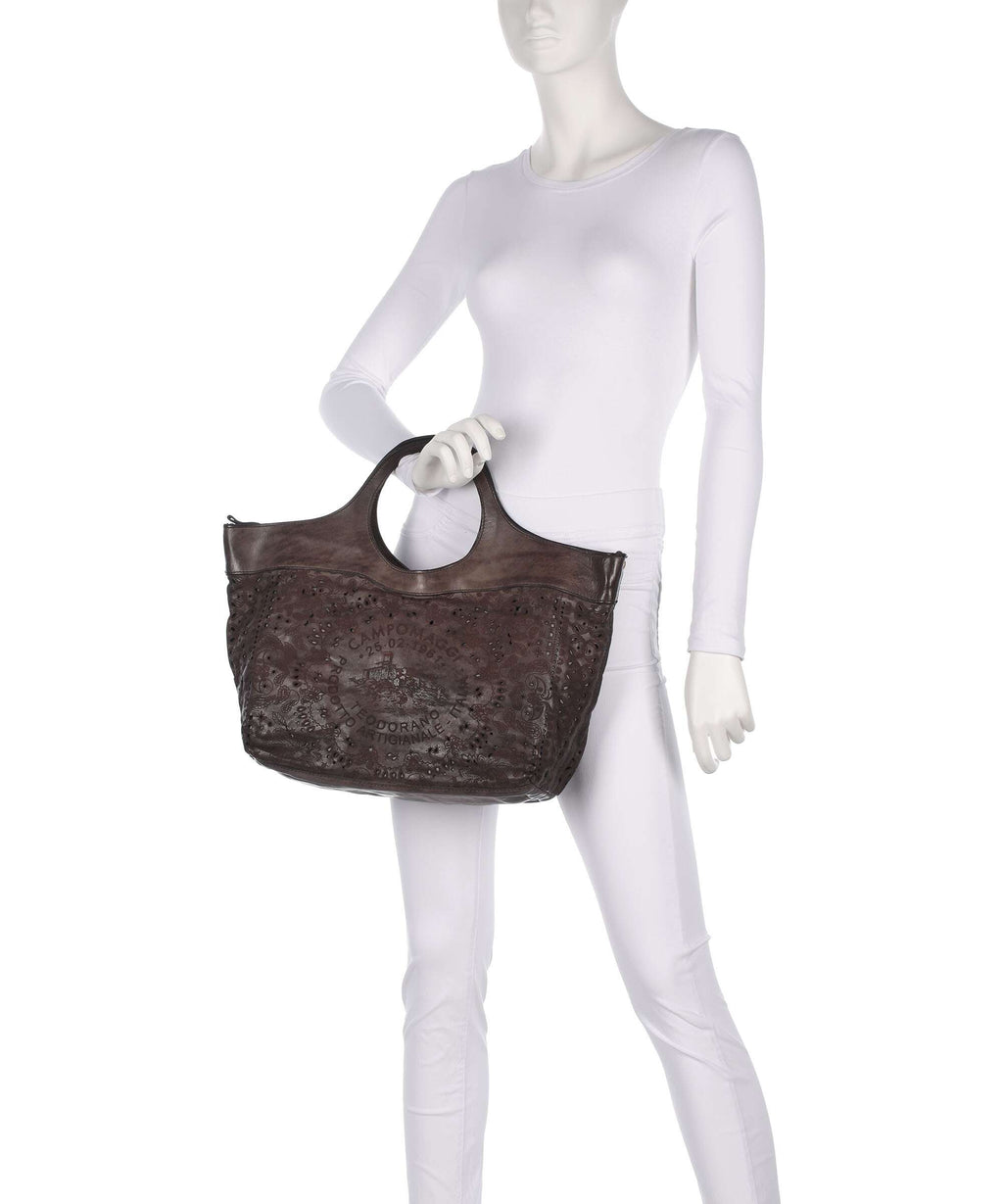 Campomaggi Tote bag grigio