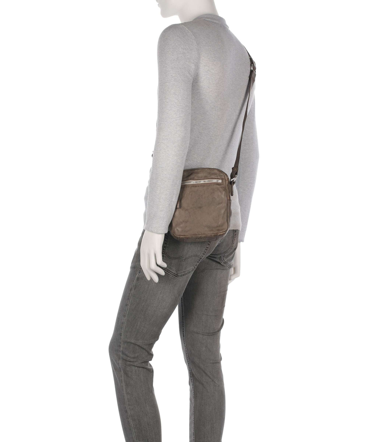 Campomaggi Crossbody bag cemento