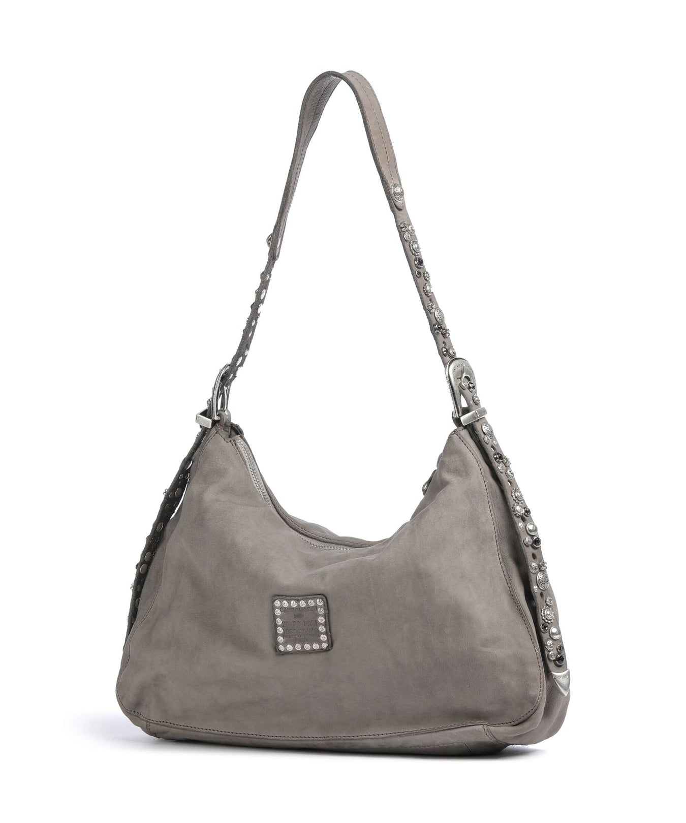 Campomaggi Hobo bag cemento