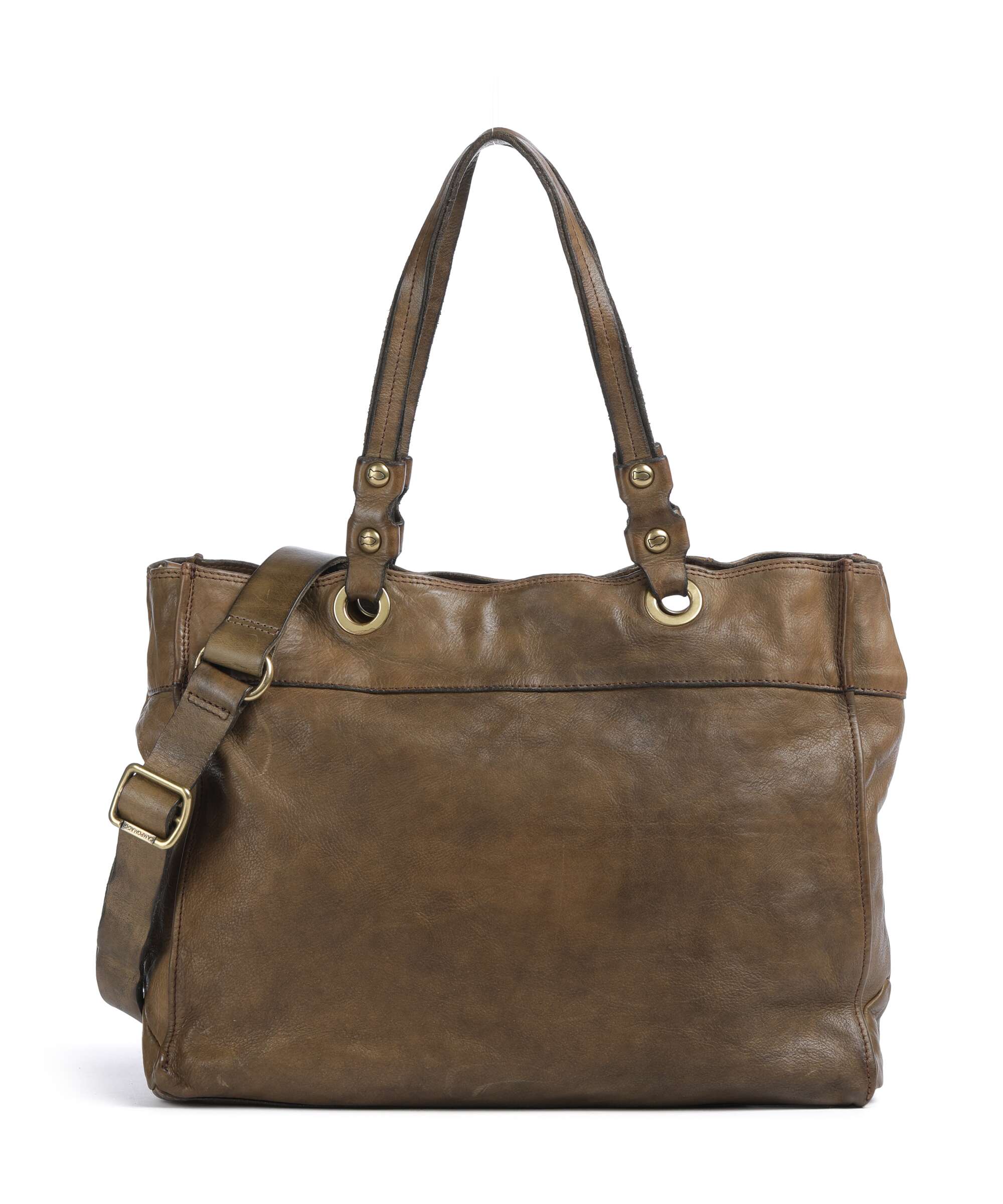 Campomaggi Tote bag verde militare