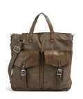 Campomaggi Backpack bag verde militare