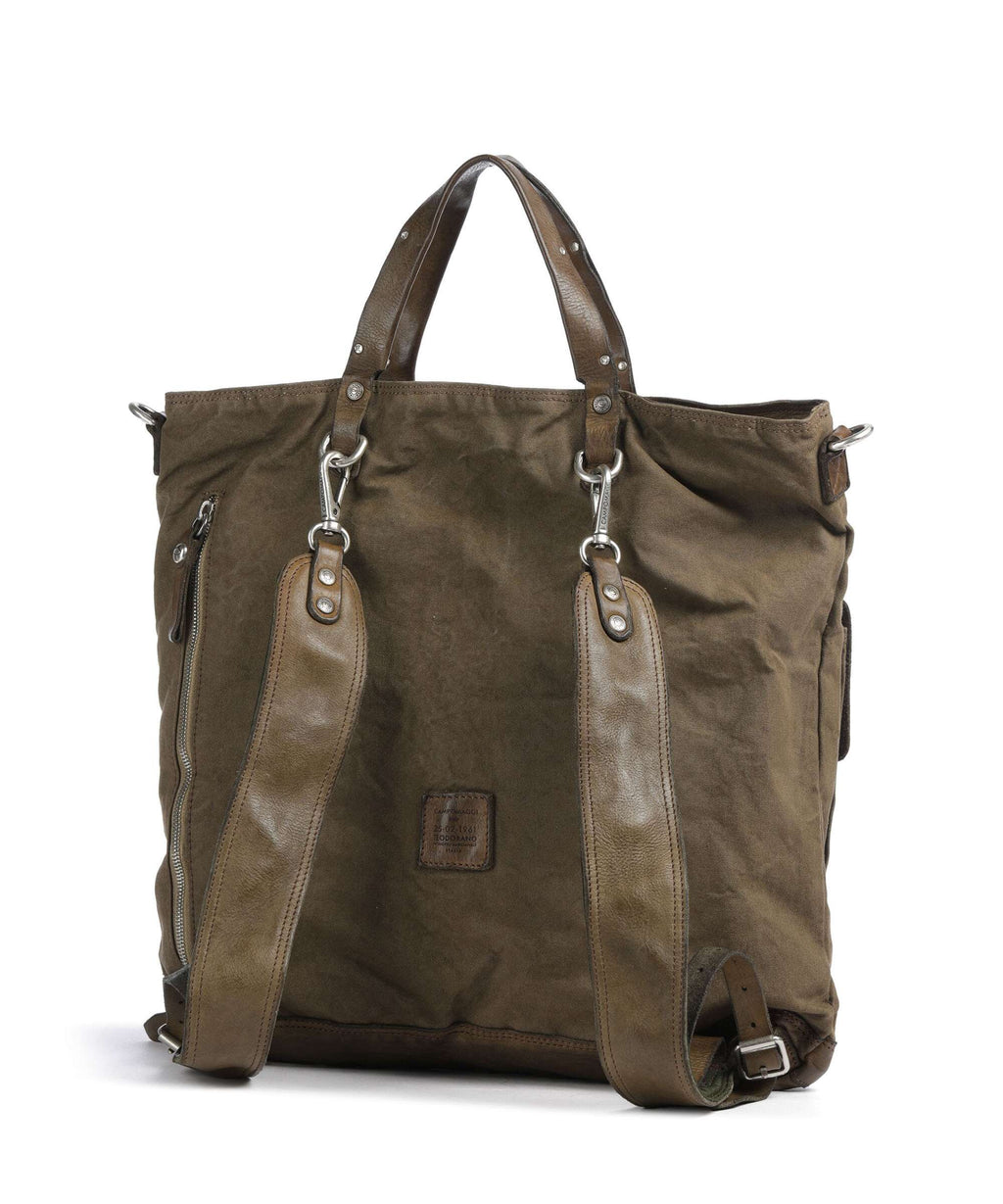 Campomaggi Backpack bag verde militare