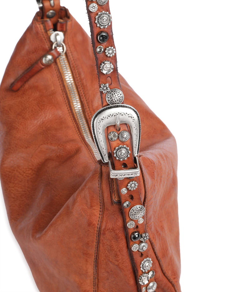Campomaggi Hobo bag cognac