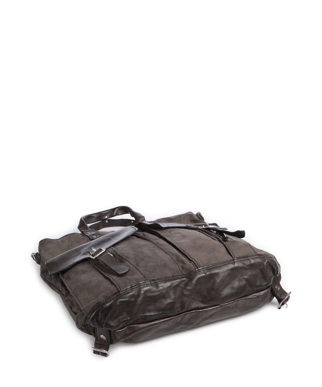 Campomaggi Backpack bag verde militare/grigio