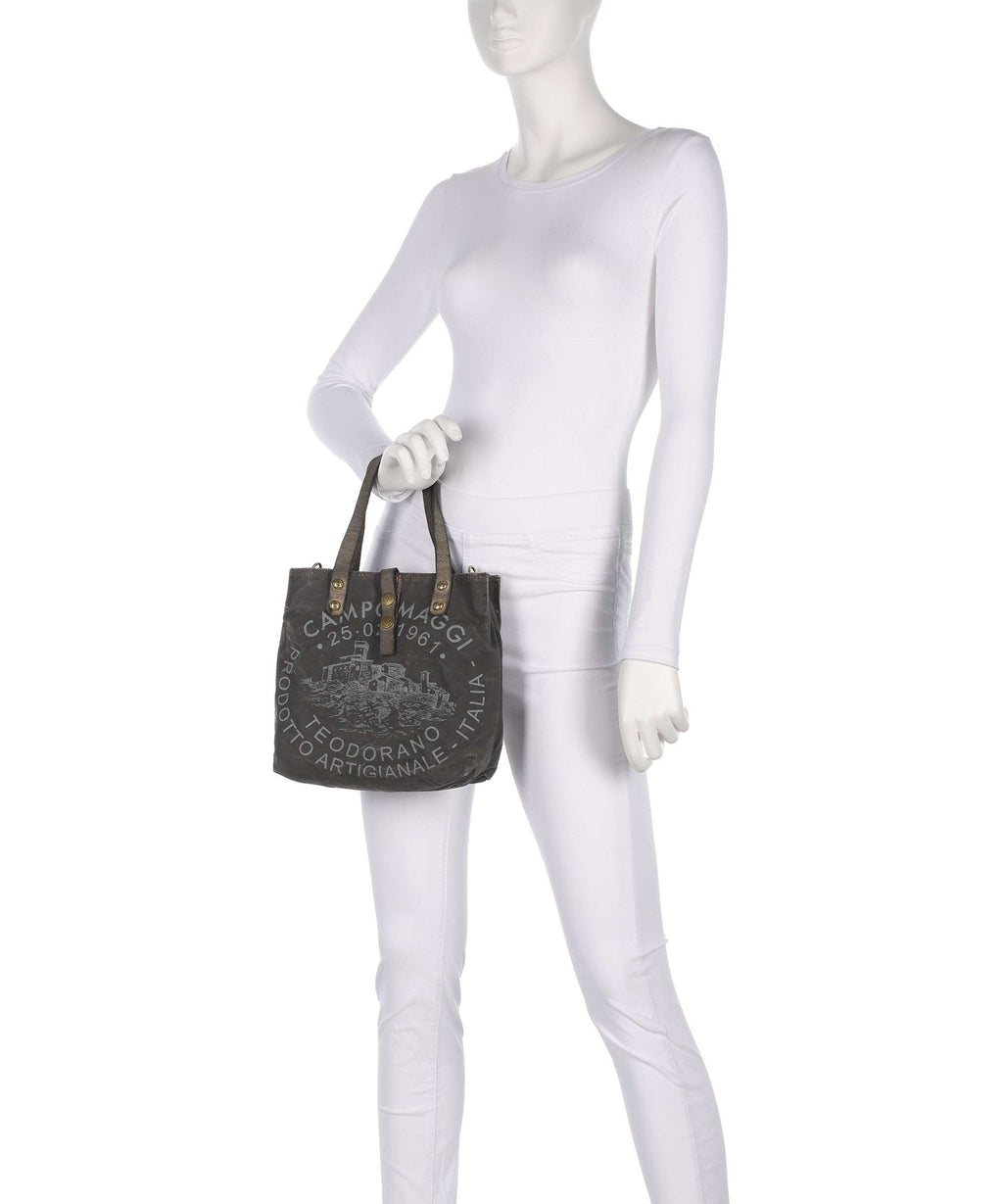 Campomaggi Handbag grigio ghiaccio