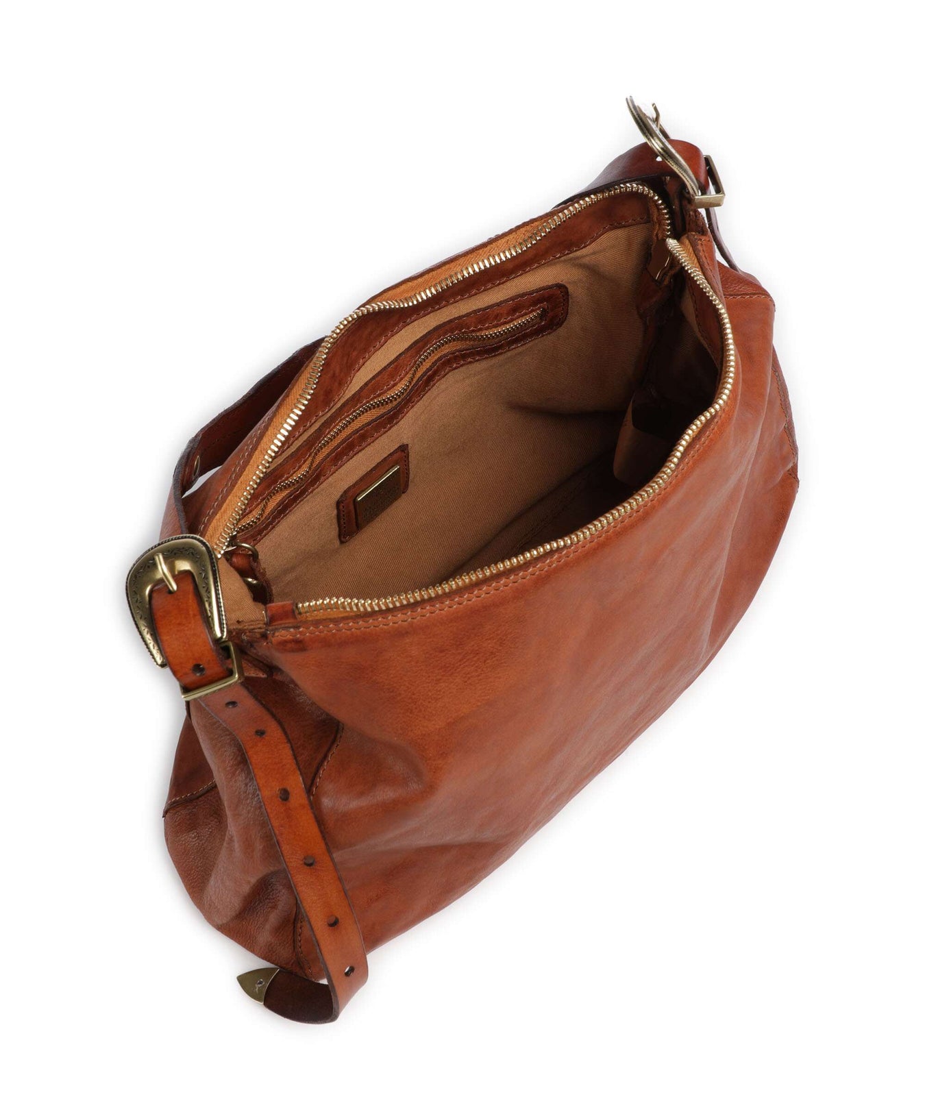 Campomaggi Hobo bag cognac