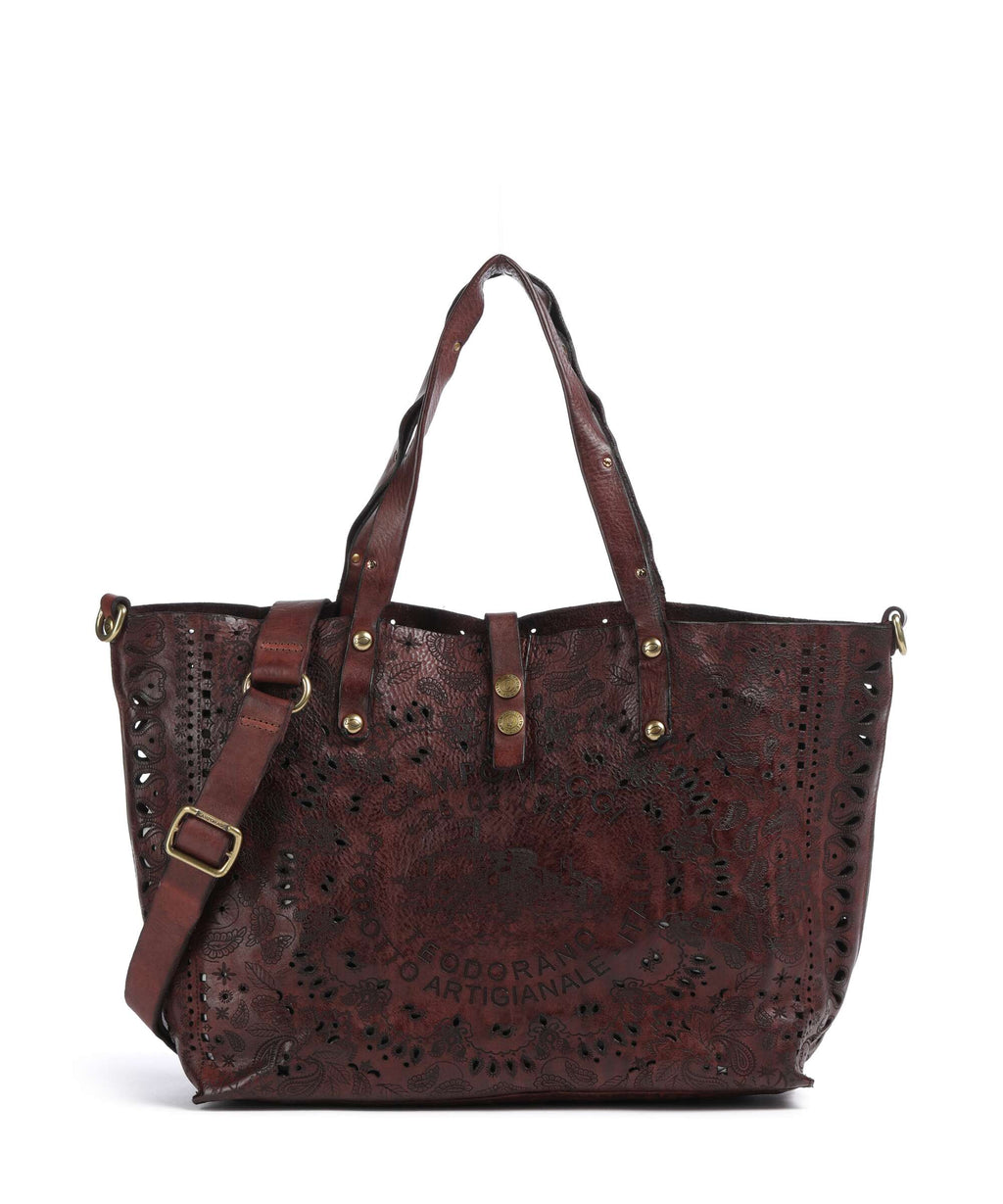 Campomaggi Tote bag borgogna