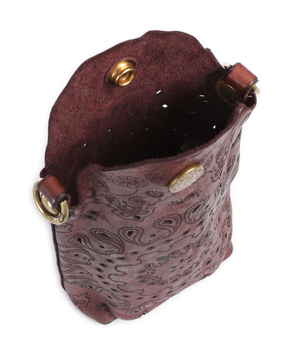 Campomaggi Phone bag borgogna