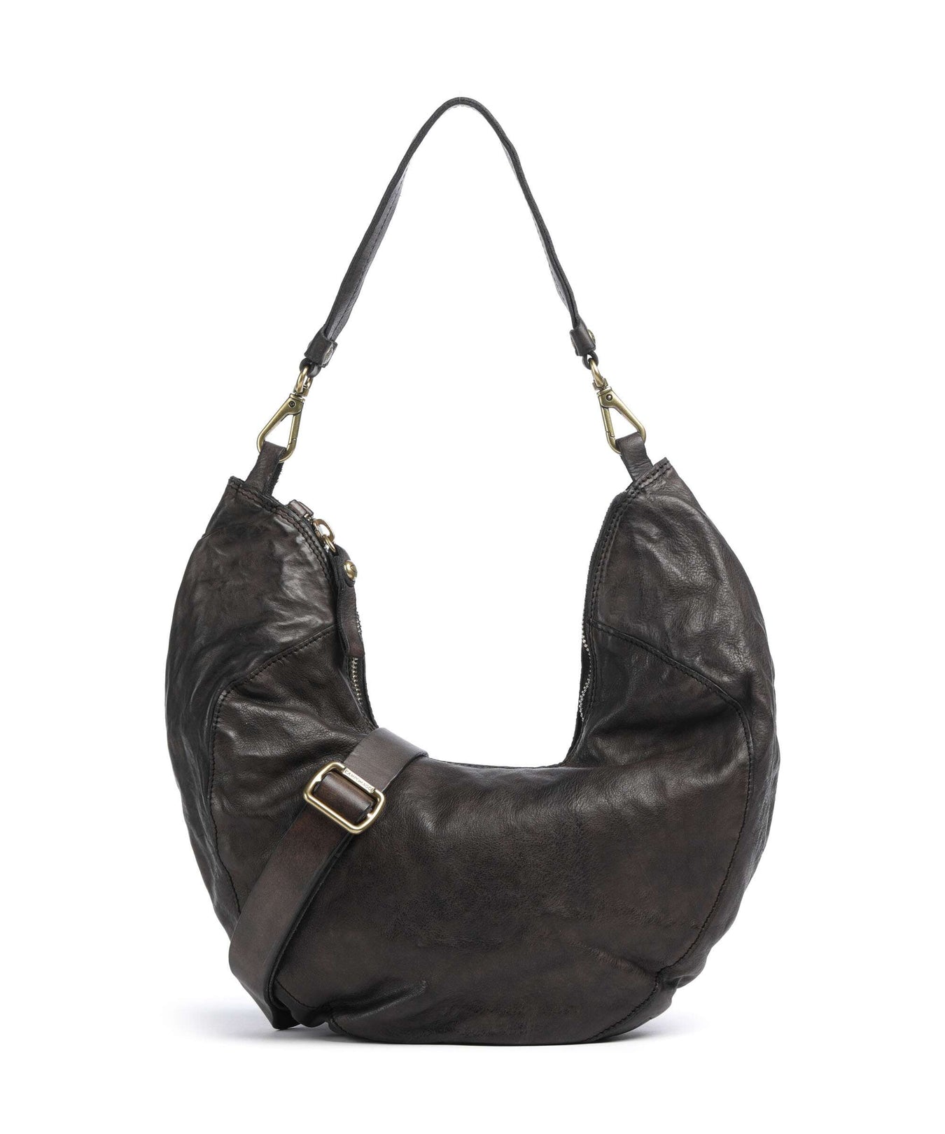 Campomaggi Hobo bag grigio