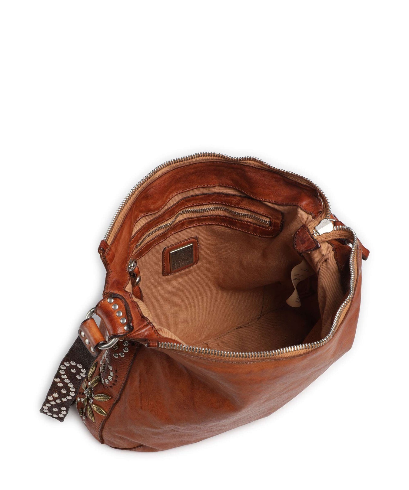 Campomaggi Hobo bag cognac