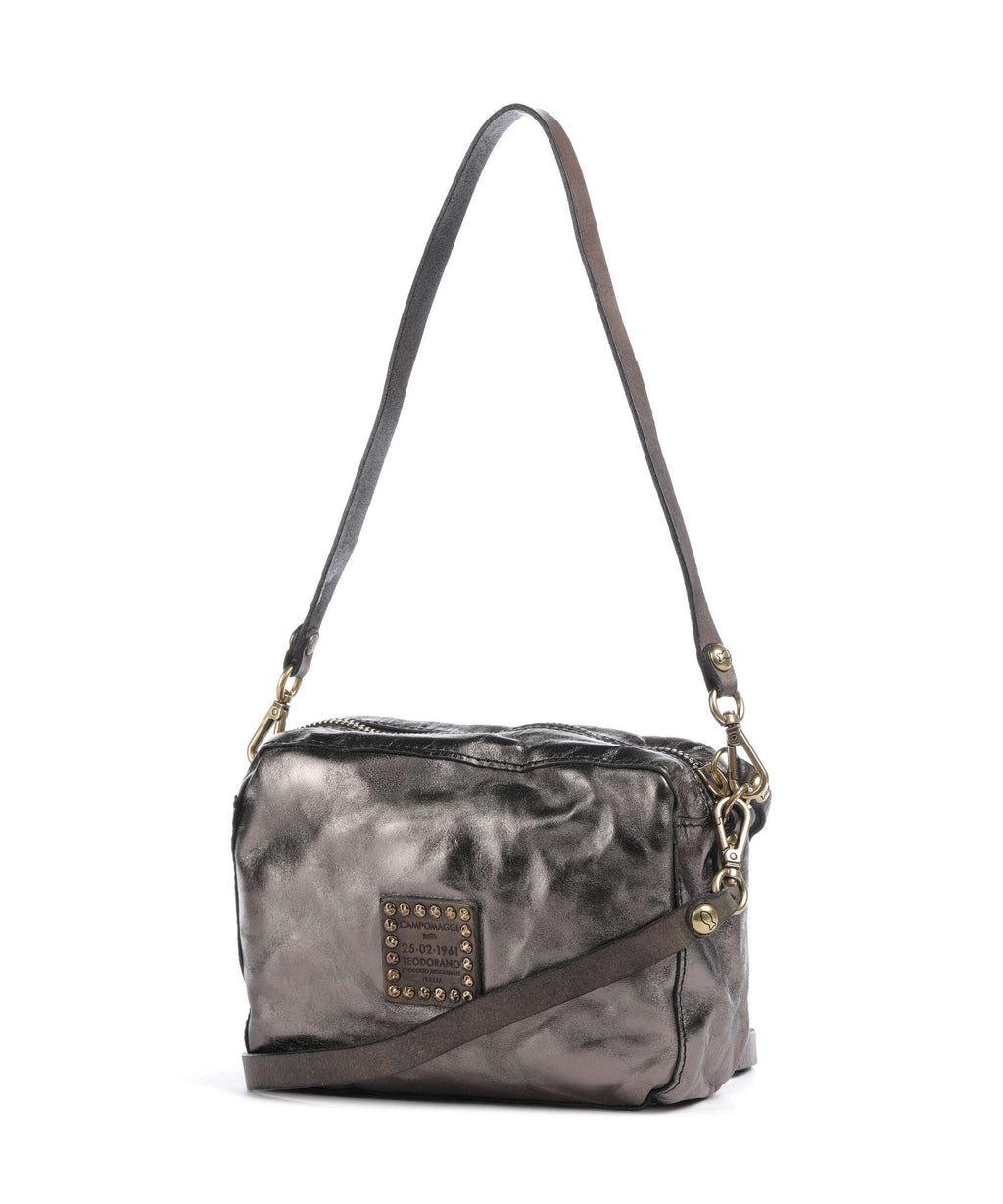 Campomaggi Shoulder bag lead grey
