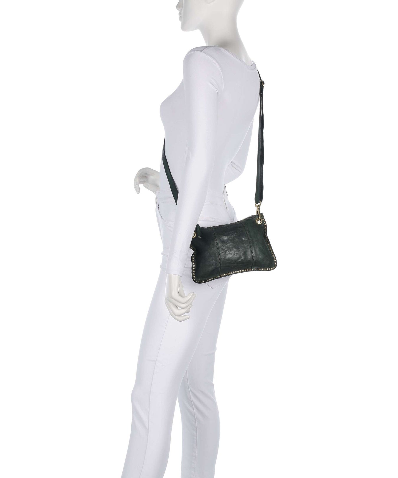 Campomaggi Crossbody bag green bottle