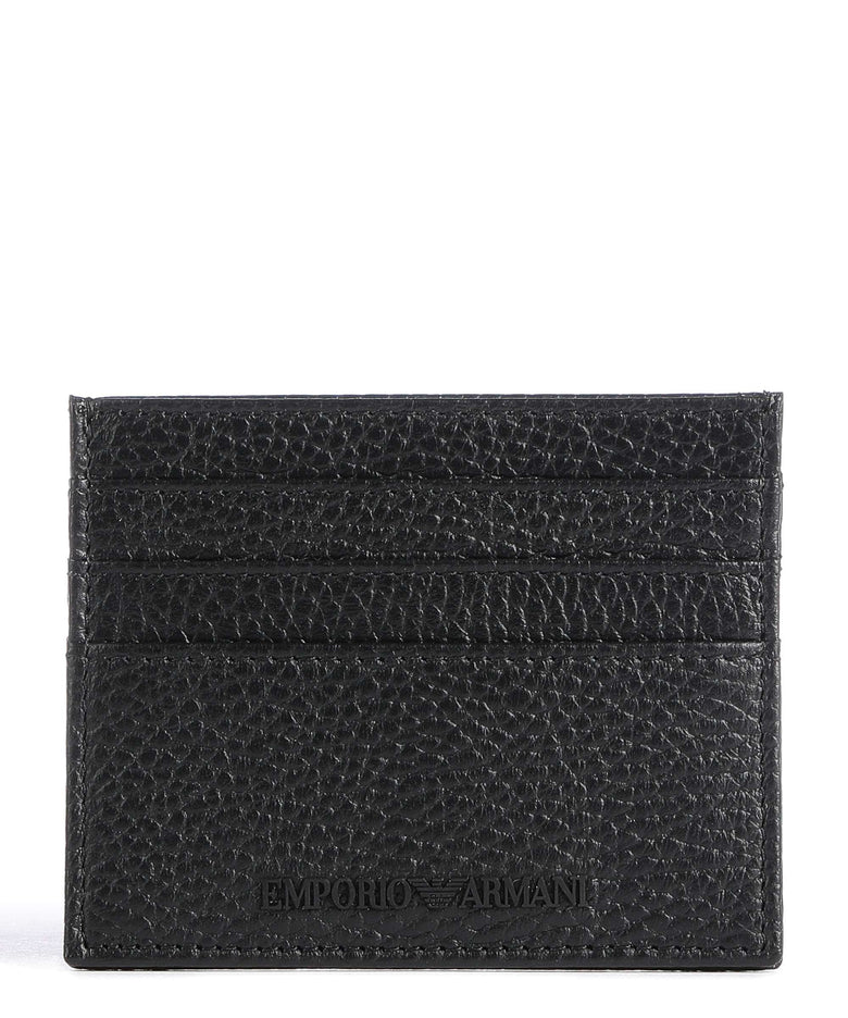 Emporio Armani Business Regenerated Credit card holder nero 