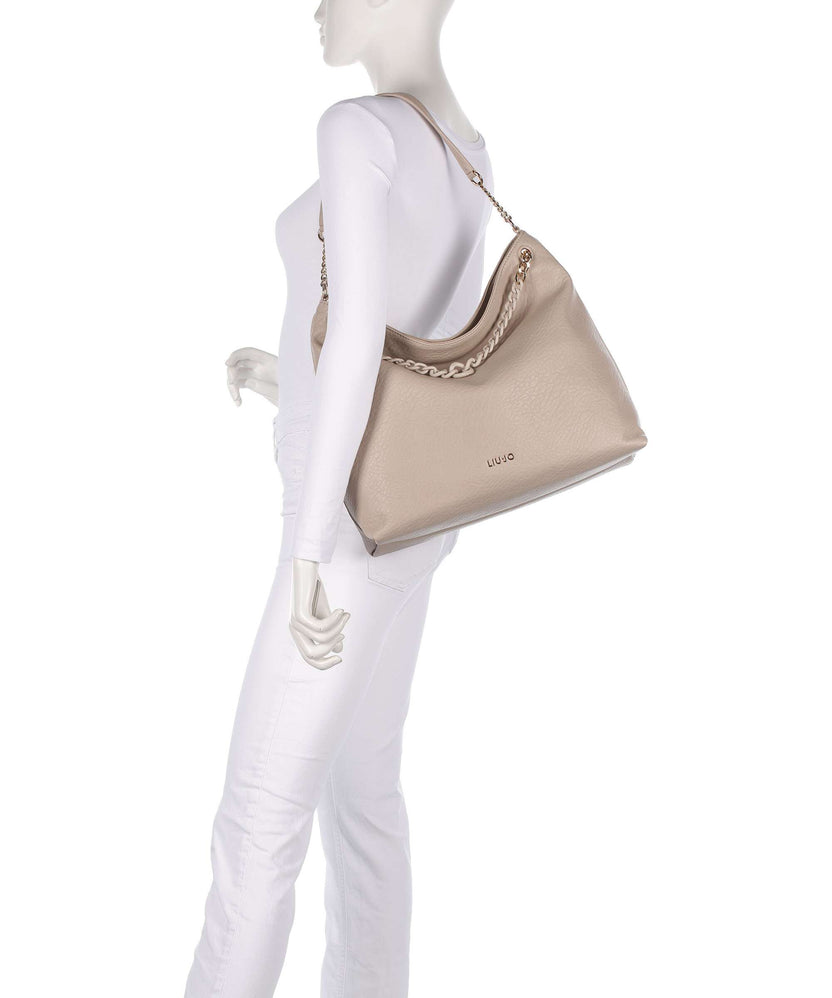 Liu Jo Mehmet M Hobo bag neutro