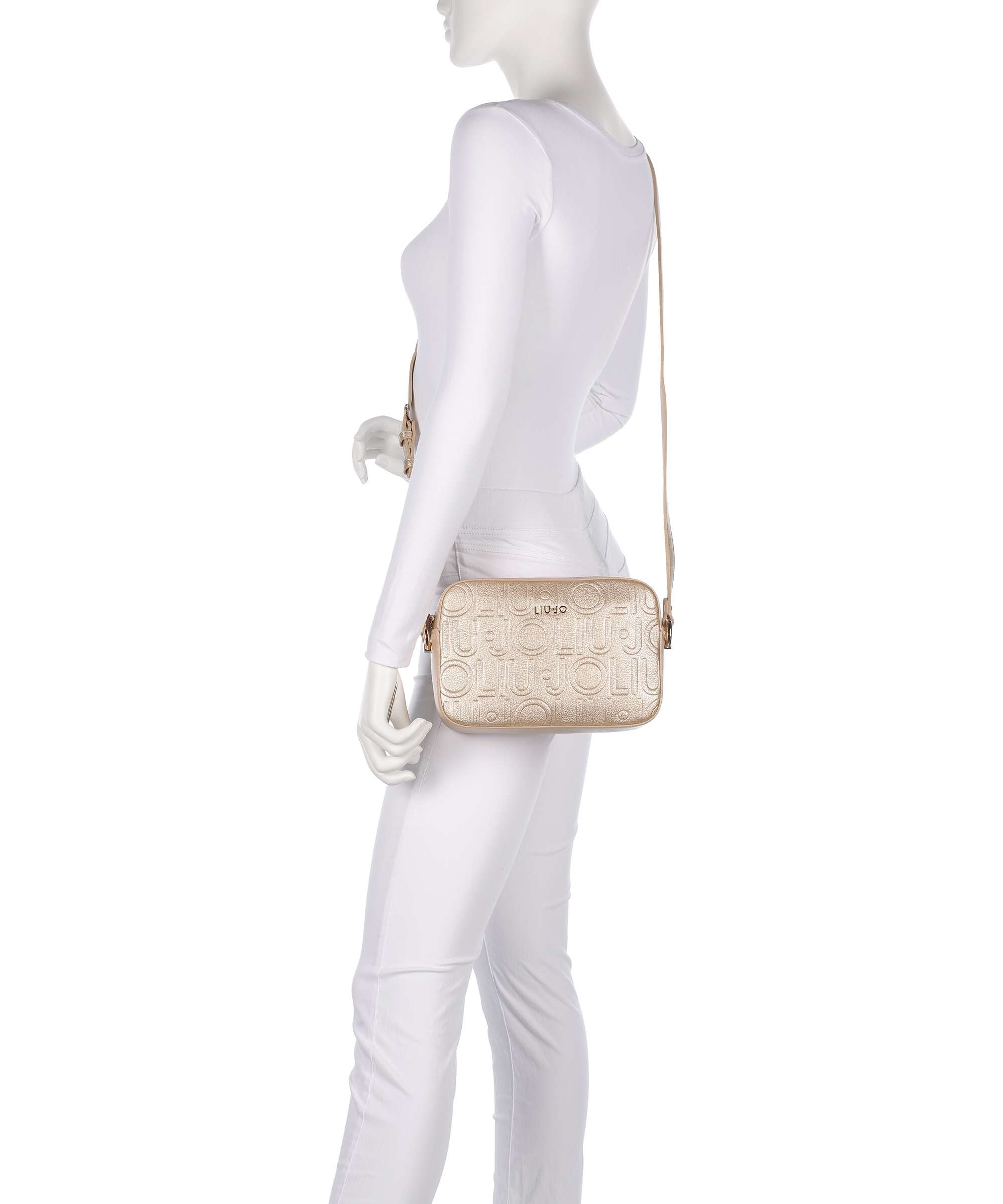 Liu Jo Manhattan M Crossbody bag light gold