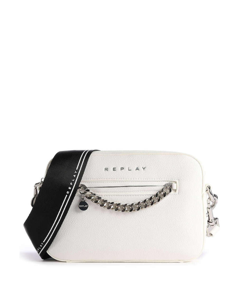 Replay Crossbody bag optical white
