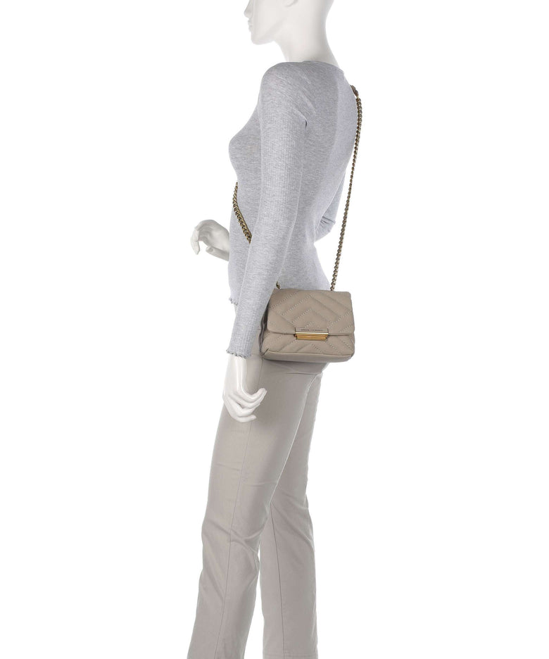 Armani Exchange Victoria Mini Crossbody bag taupe
