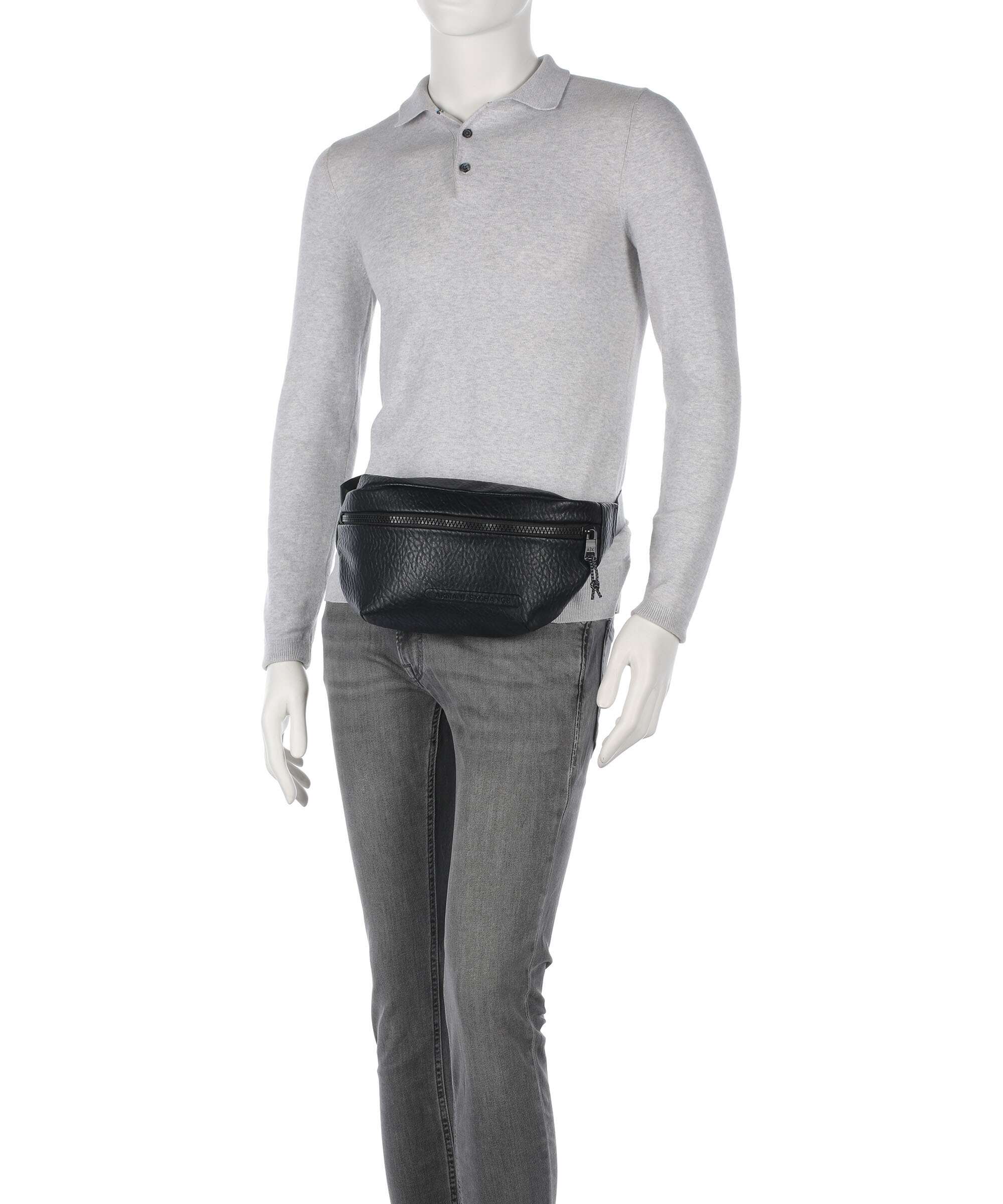 Armani Exchange Venice Fanny pack black