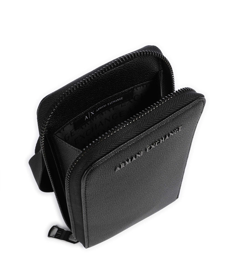 Armani Exchange Lost in Sounds Crossbody bag black