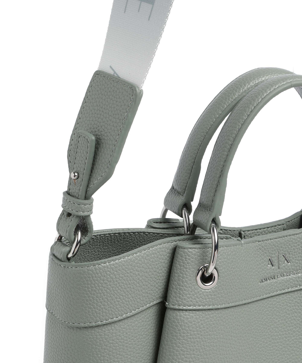 Armani Exchange Wave M Handbag sage