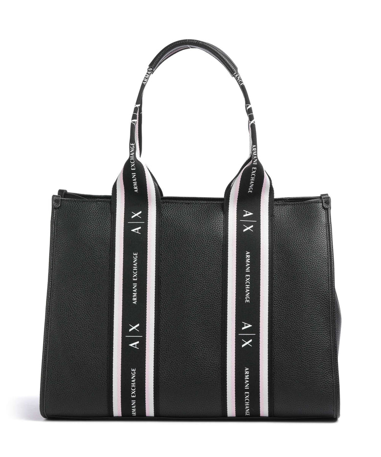 Armani Exchange Maggie L Tote bag black/sundown