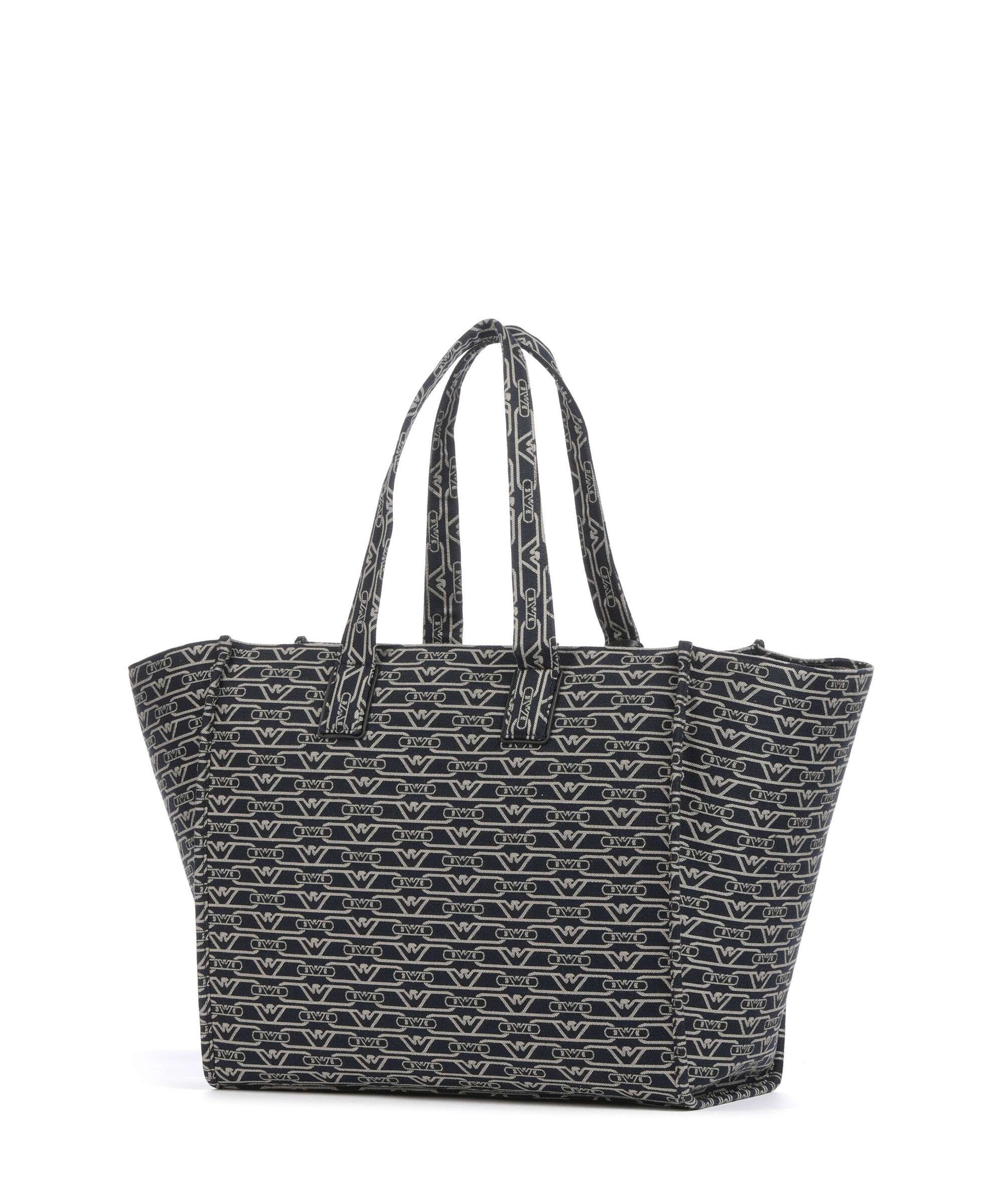 Emporio Armani La Gio Tote bag blu/ecru