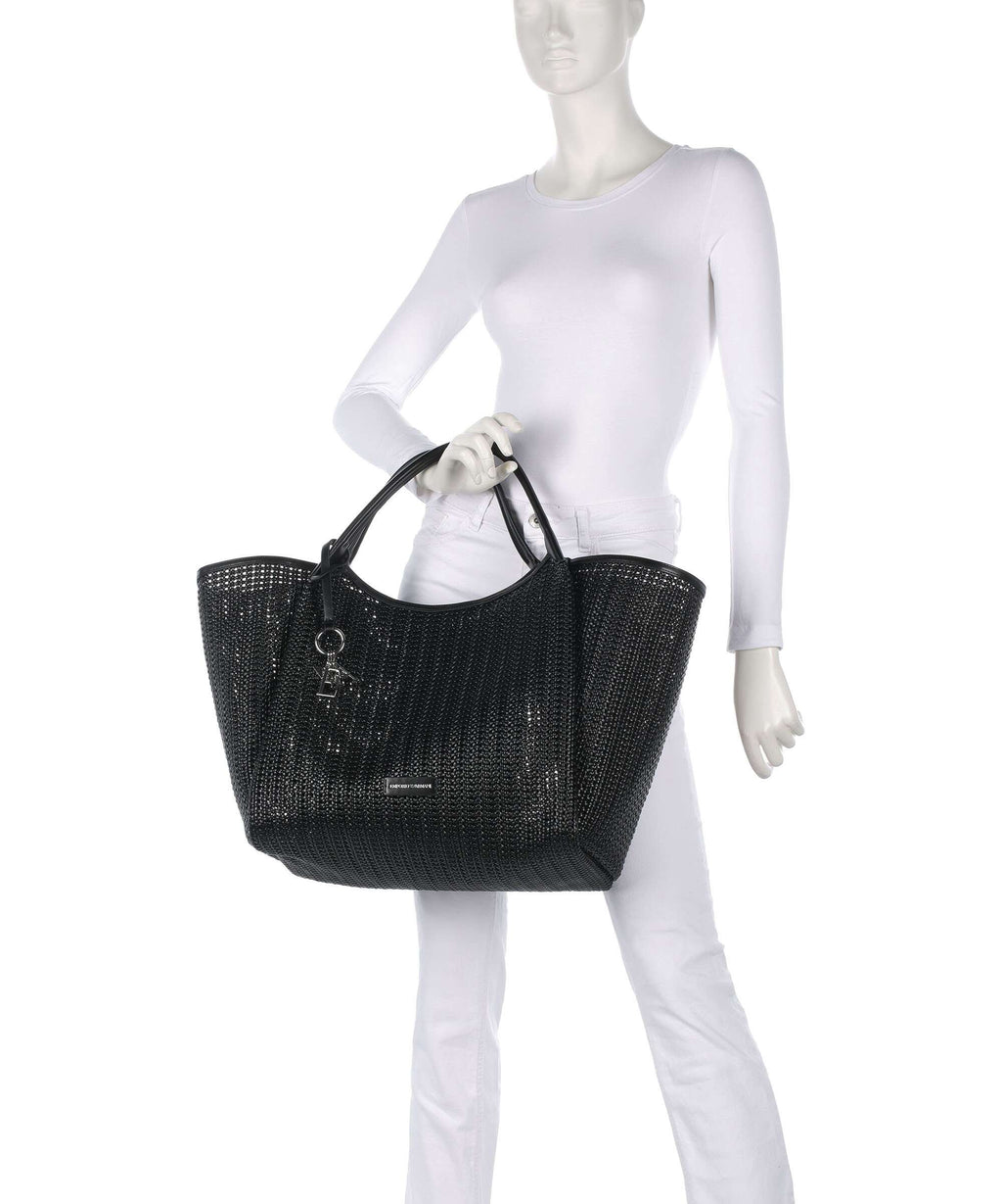 Emporio Armani Durini 24 Tote bag nero