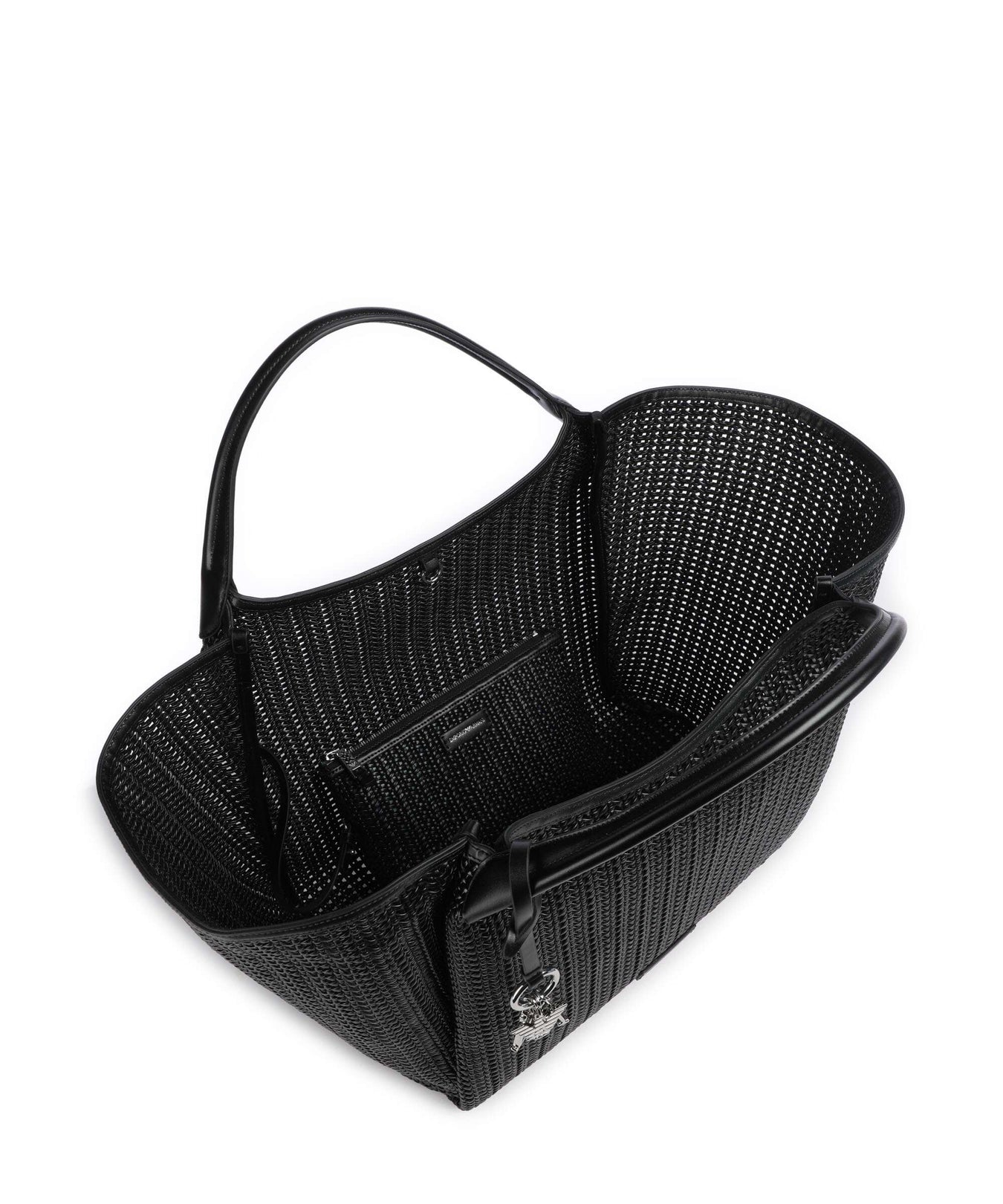Emporio Armani Durini 24 Tote bag nero