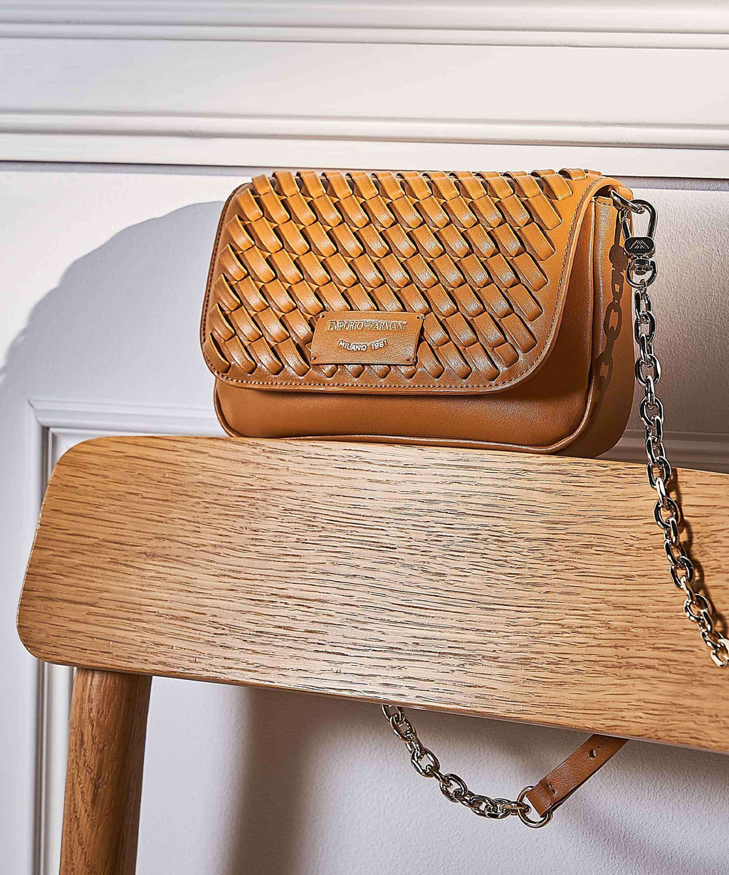 Emporio Armani Lilly Crossbody bag caramello