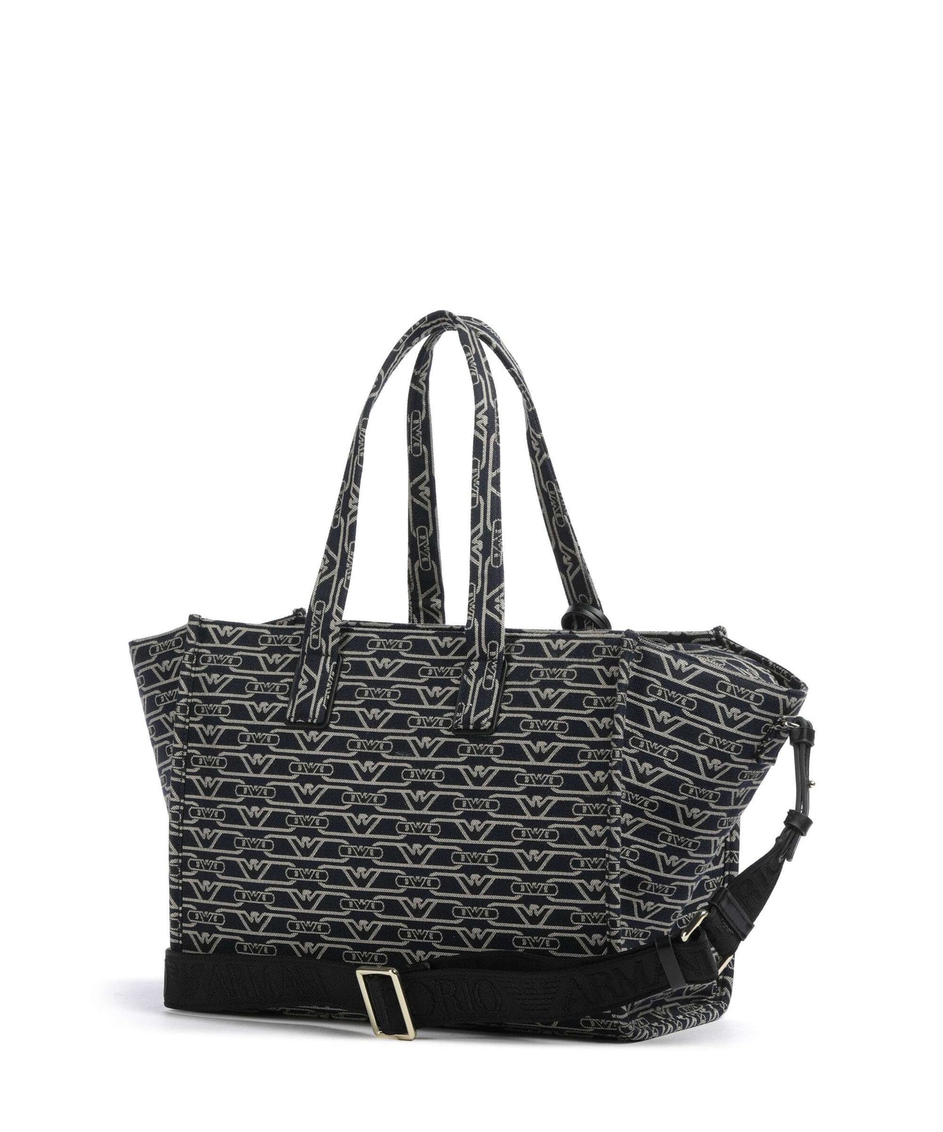 Emporio Armani La Gio Tote bag blu/ecru