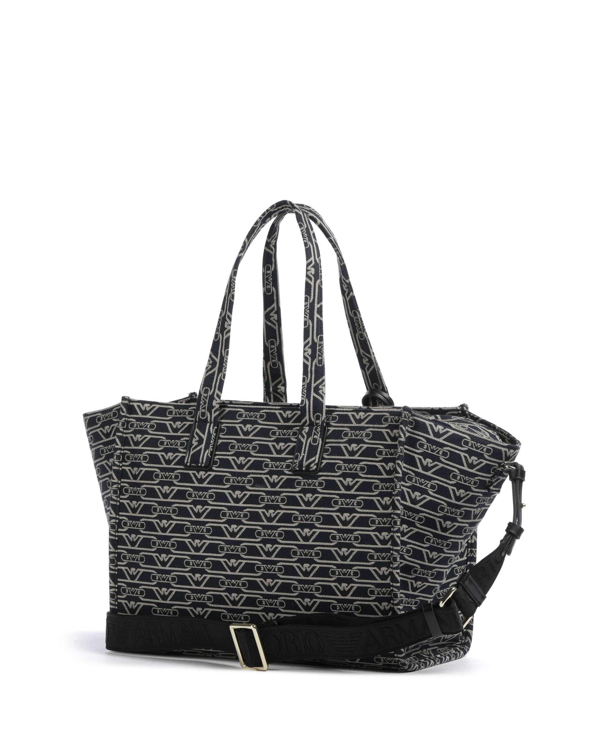 Emporio Armani La Gio Tote bag blu/ecru