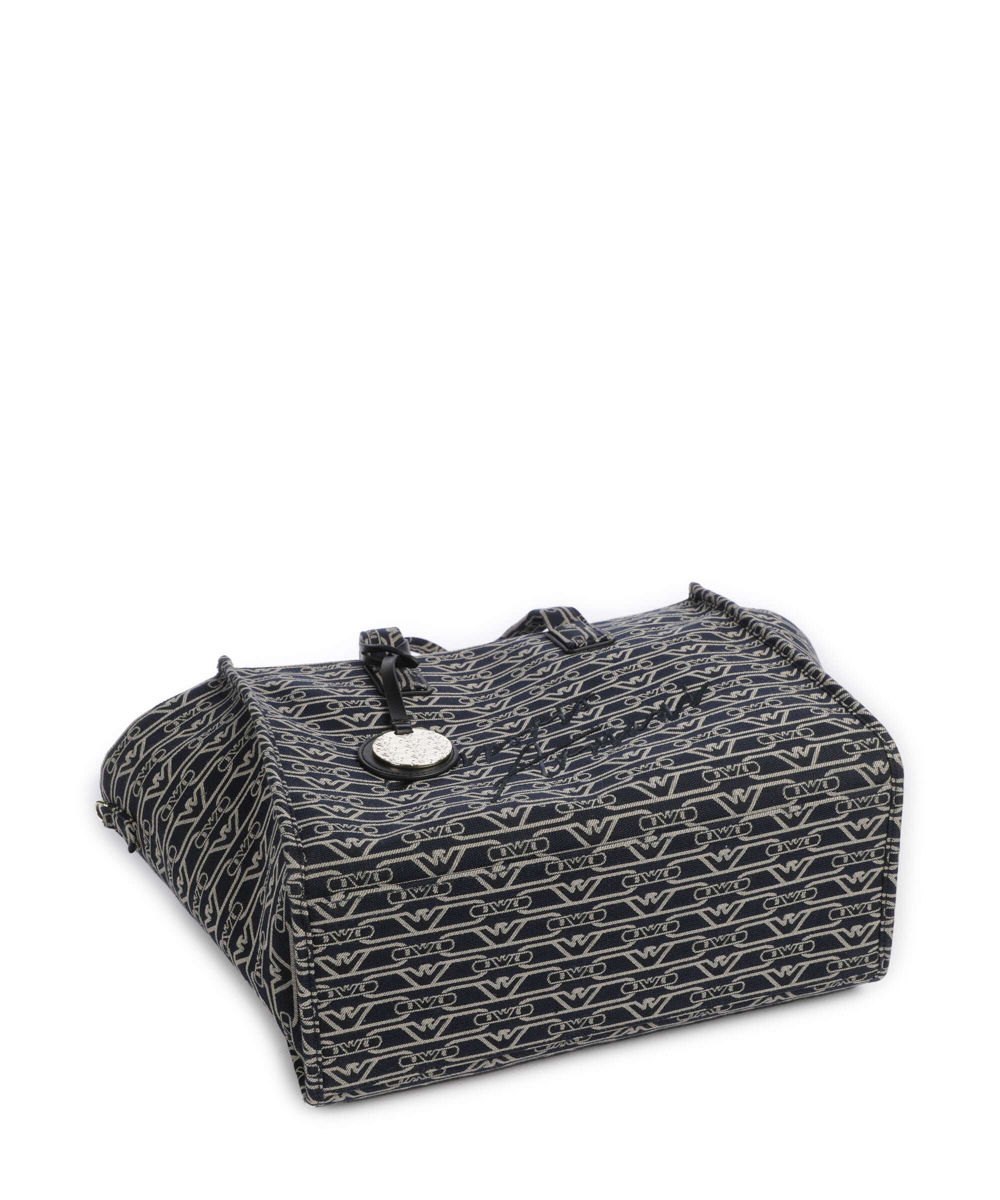 Emporio Armani La Gio Tote bag blu/ecru