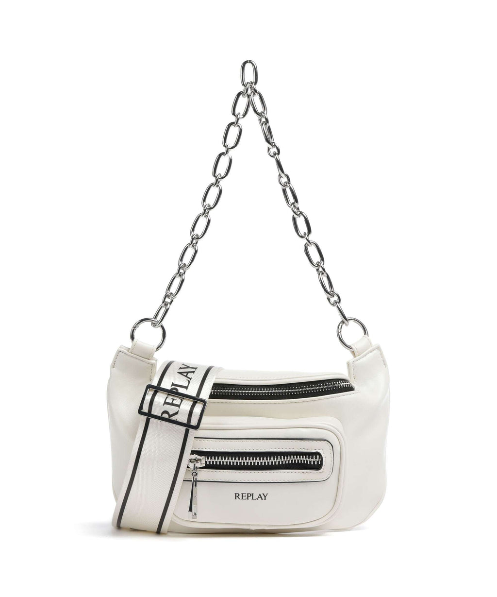 Replay Shoulder bag dirty white