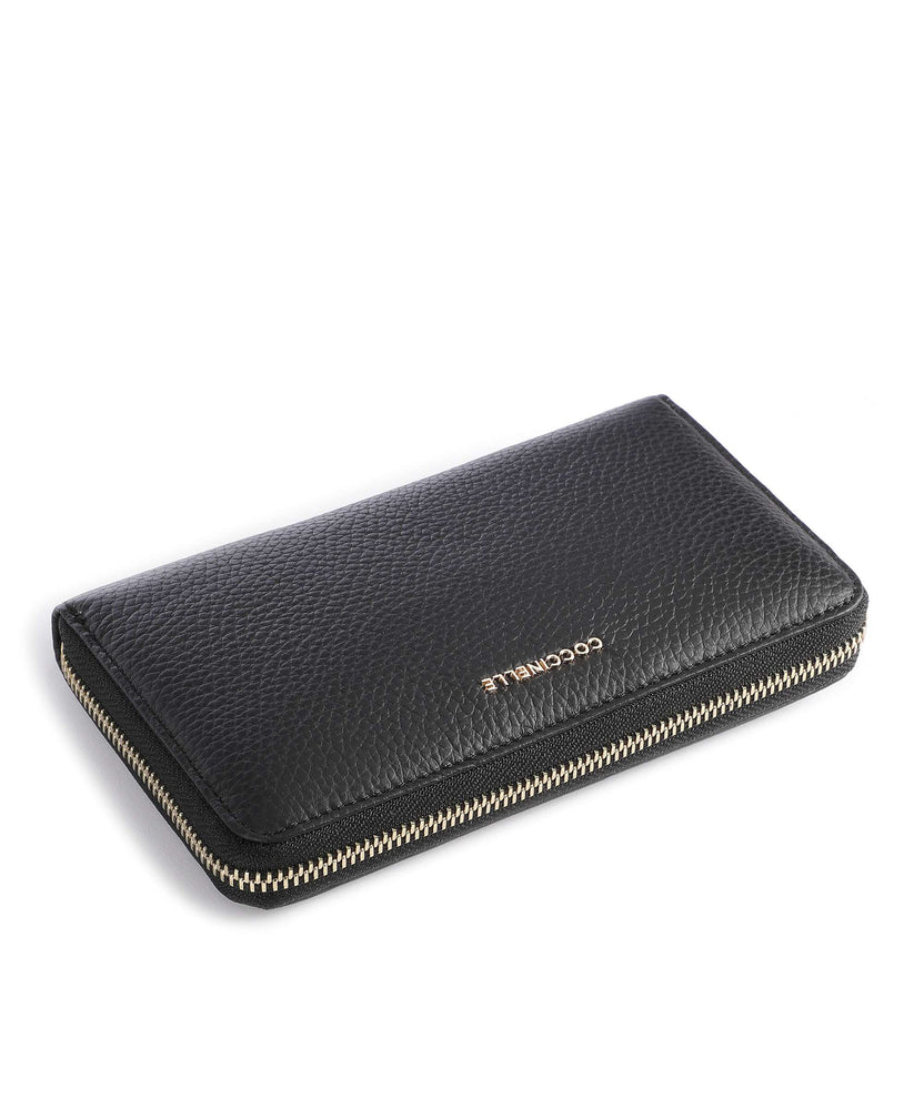 Coccinelle Metallic Soft Wallet noir
