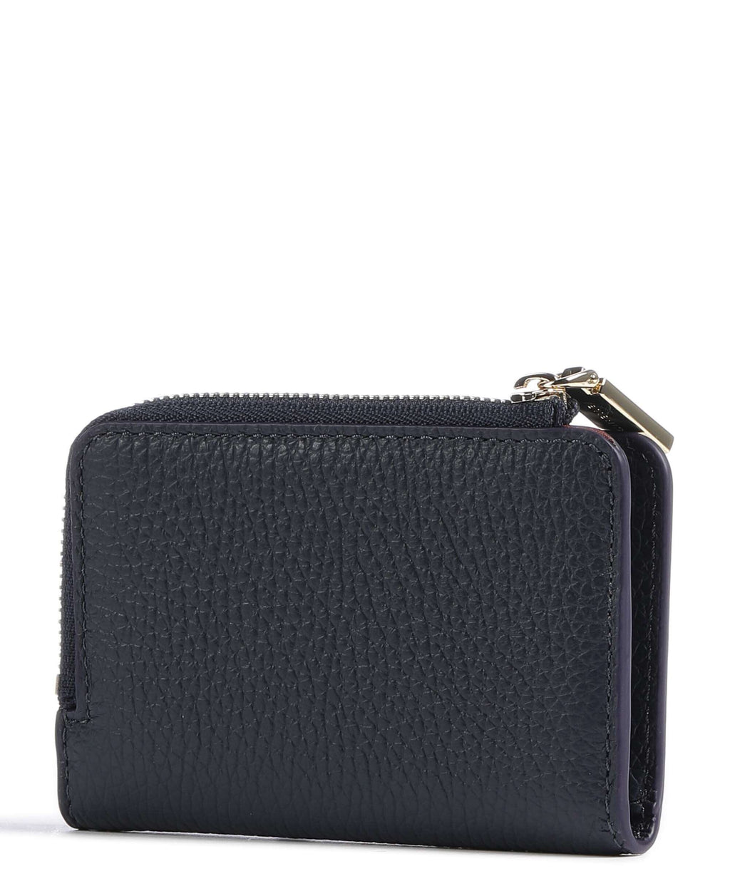Coccinelle Metallic Soft Wallet midnight blue