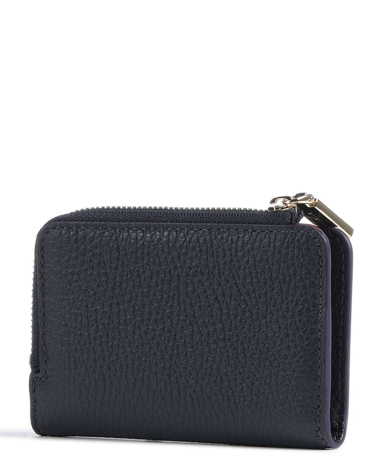Coccinelle Metallic Soft Wallet midnight blue