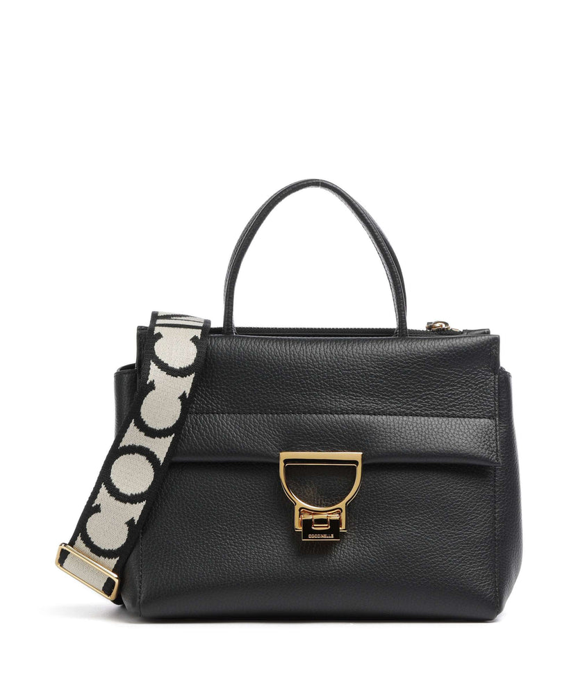 Coccinelle Arlettis Signature Handbag noir