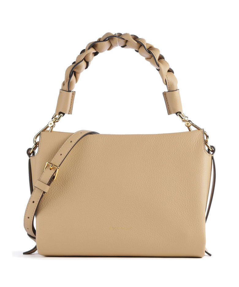 Coccinelle Boheme Grana Double Handbag fresh beige/sunrise