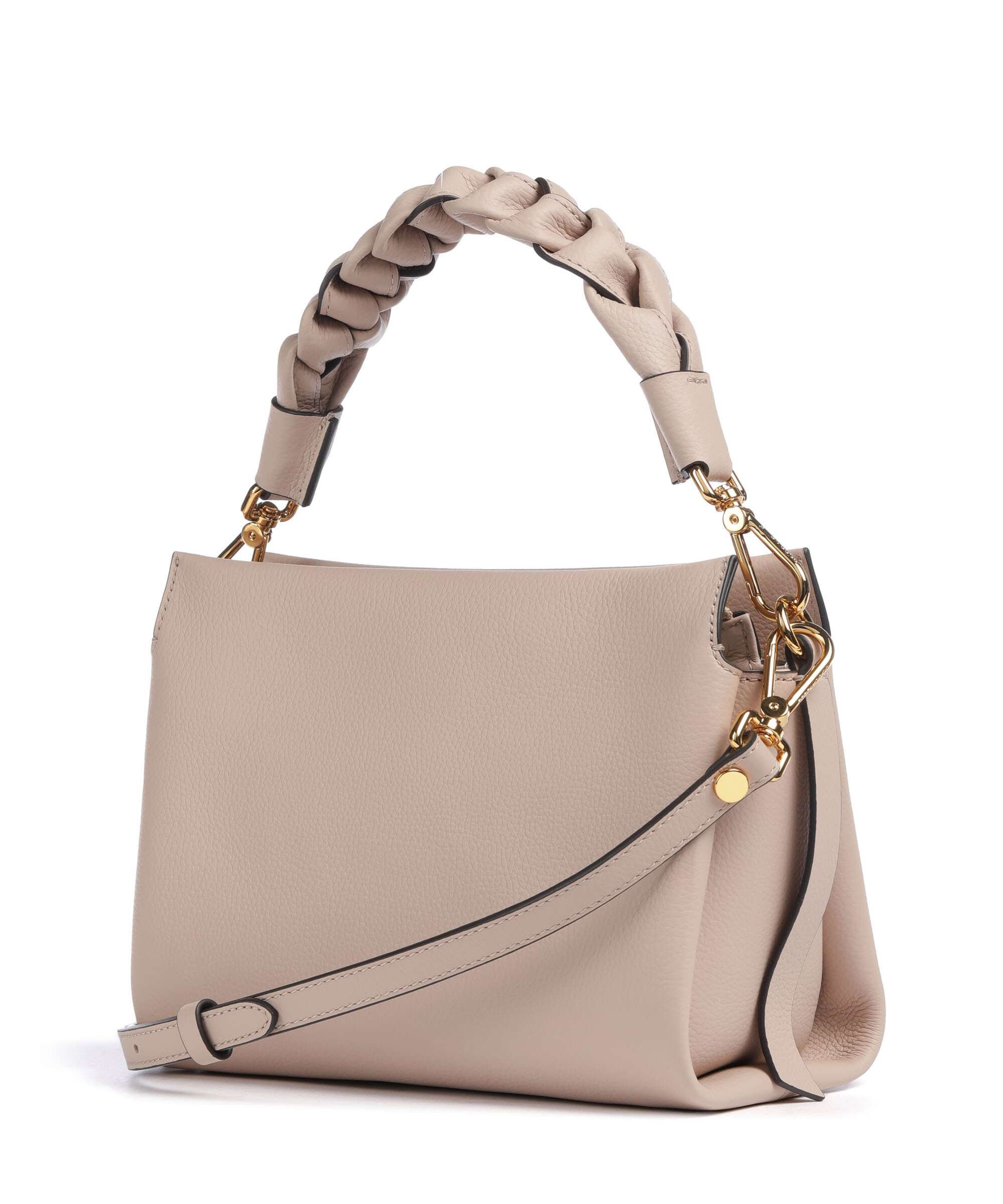 Coccinelle Boheme Grana Double Handbag rosette/warm taupe