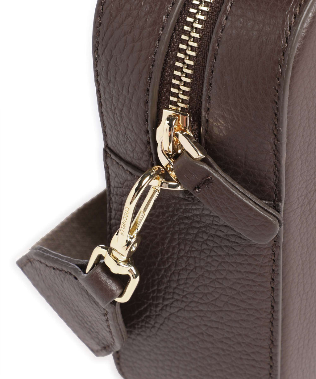 Coccinelle Tebe Crossbody bag fondant brown