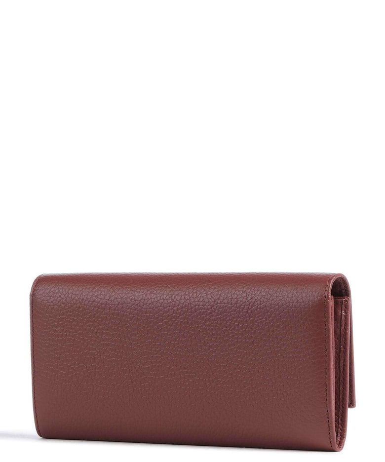 Coccinelle Metallic Soft Wallet brandy