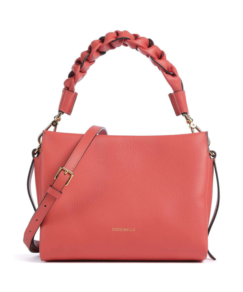 Coccinelle Boheme Grana Double Handbag grenadine red/rosewood