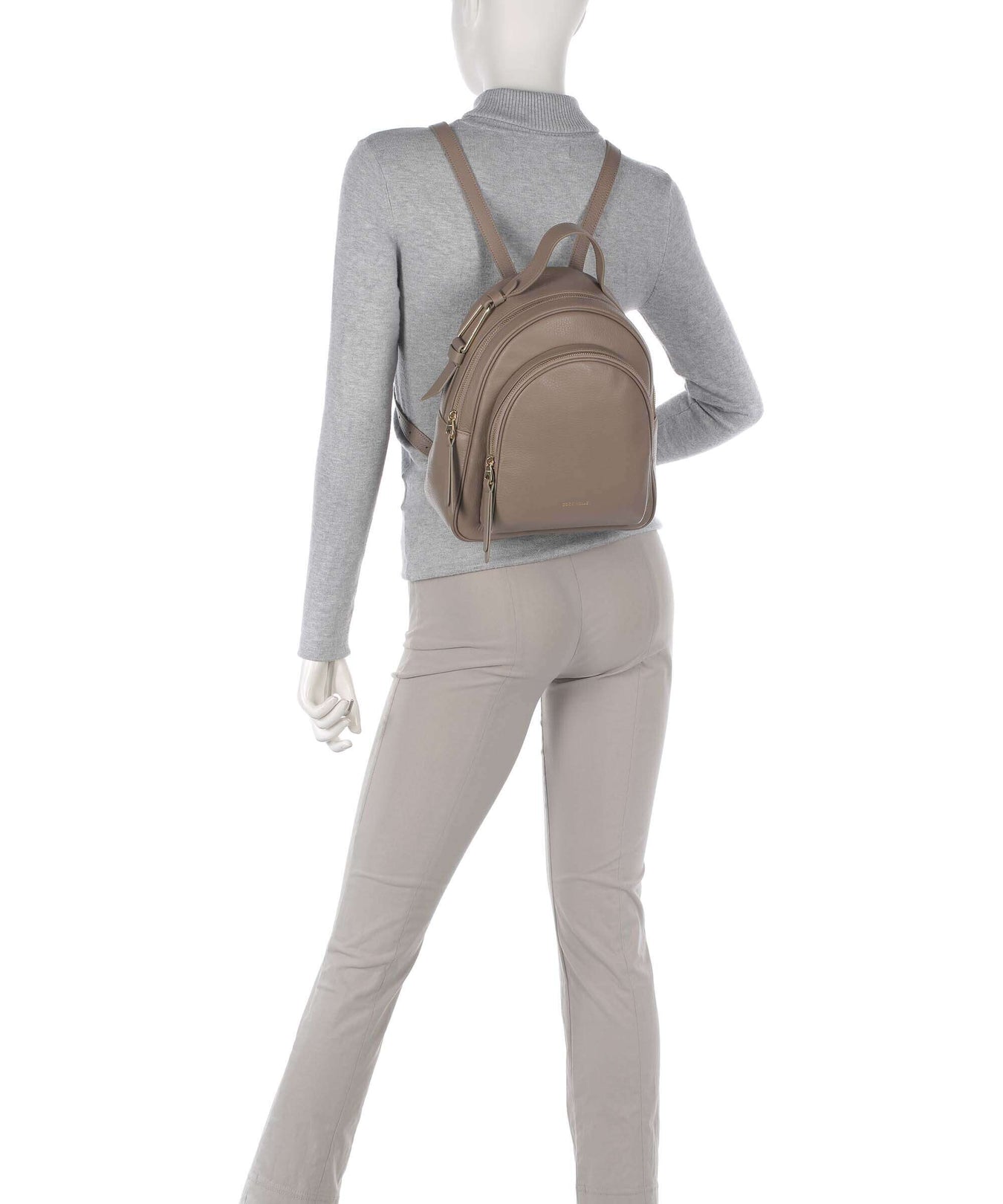 Coccinelle Malory Backpack warm taupe
