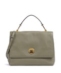 Coccinelle Liya Handbag laurel green/fondant brown