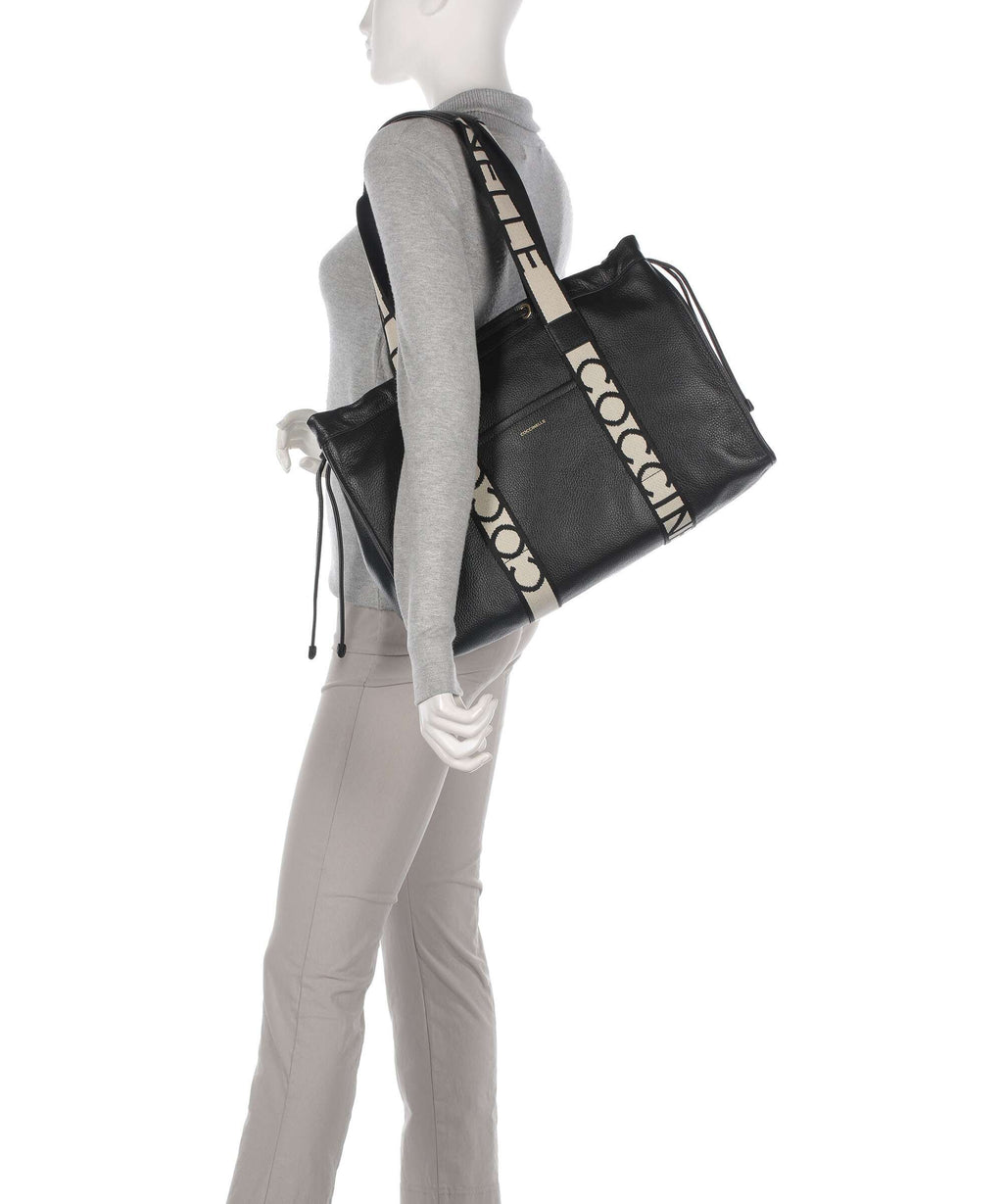 Coccinelle Signature 2Day Tote bag noir