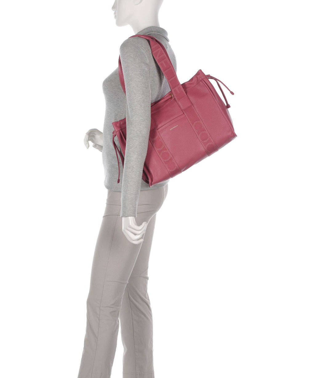 Coccinelle Signature 2Day Tote bag rosewood