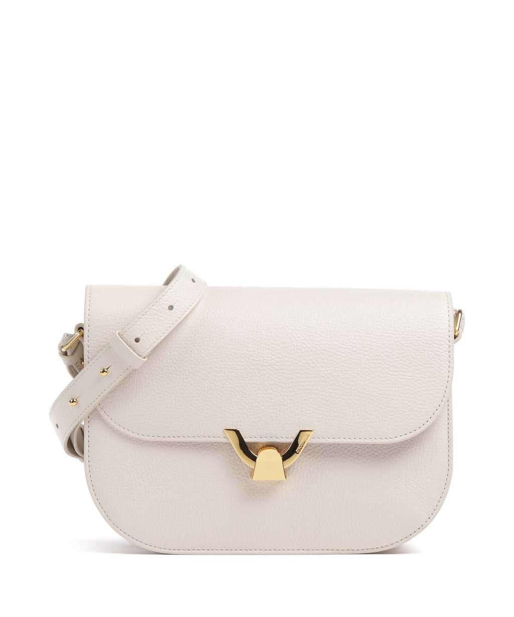 Coccinelle Dew Shoulder bag lambskin white