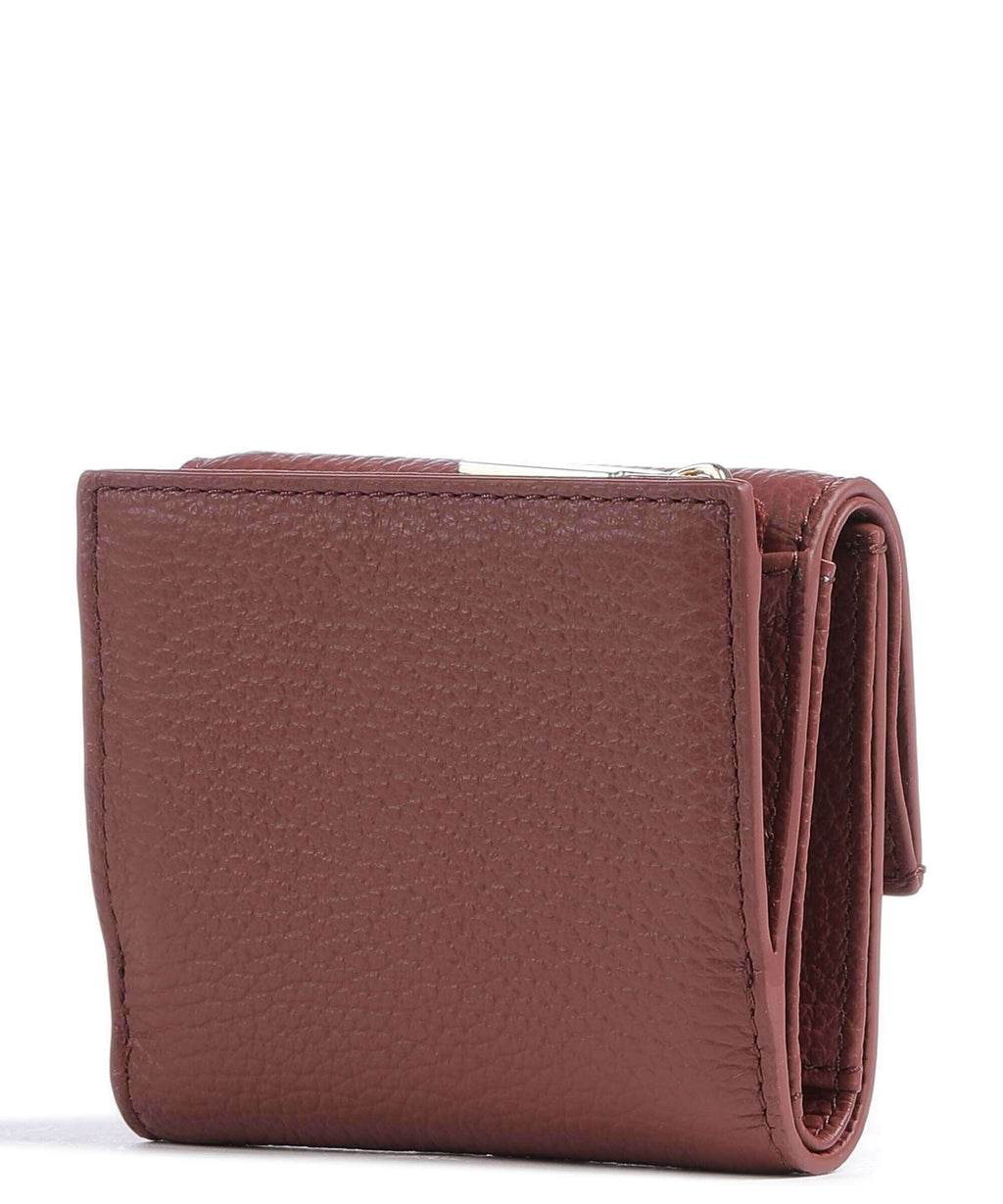 Coccinelle Metallic Soft Wallet brandy