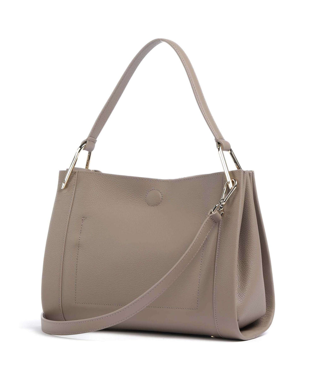Coccinelle Wallace Shoulder bag warm taupe/rosette